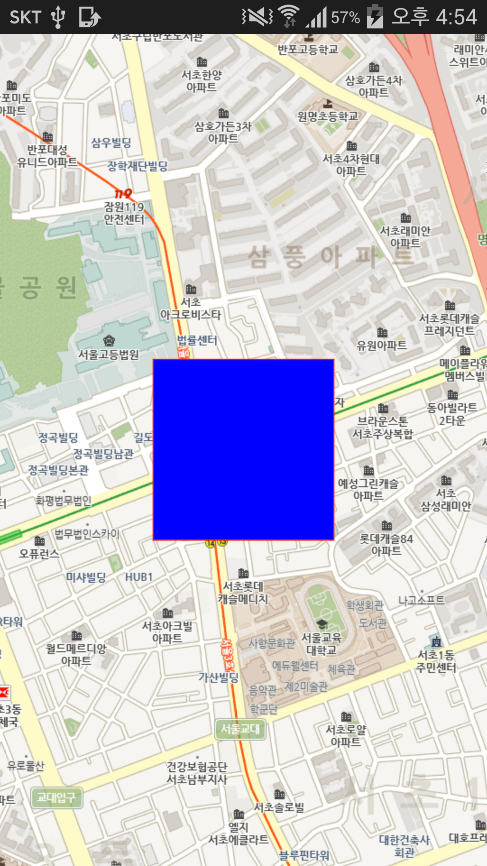 사각형 내부 색상 변경