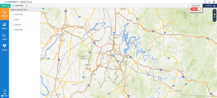 고령화 현황보기