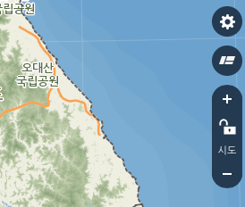 지도 이동